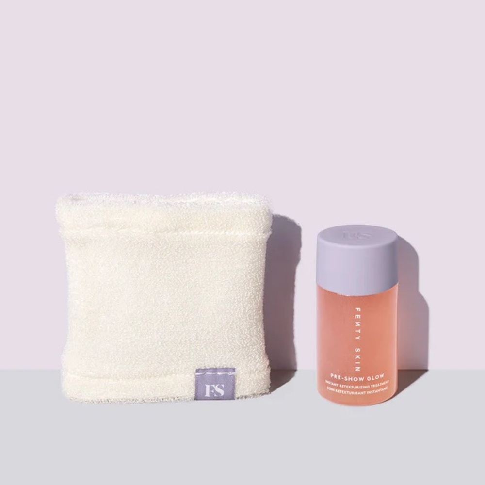 Fenty Beauty PRE-SHOW GLOW INSTANT RETEXTURIZING 10% AHA + REUSABLE APPLICATOR